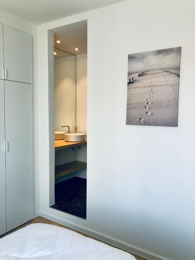 Beachloft Duin 52 Familie Appartement Met Zeezicht أوستيند المظهر الخارجي الصورة