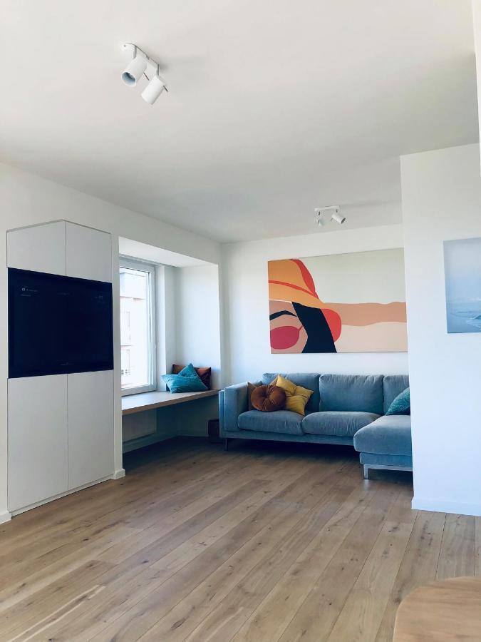 Beachloft Duin 52 Familie Appartement Met Zeezicht أوستيند المظهر الخارجي الصورة